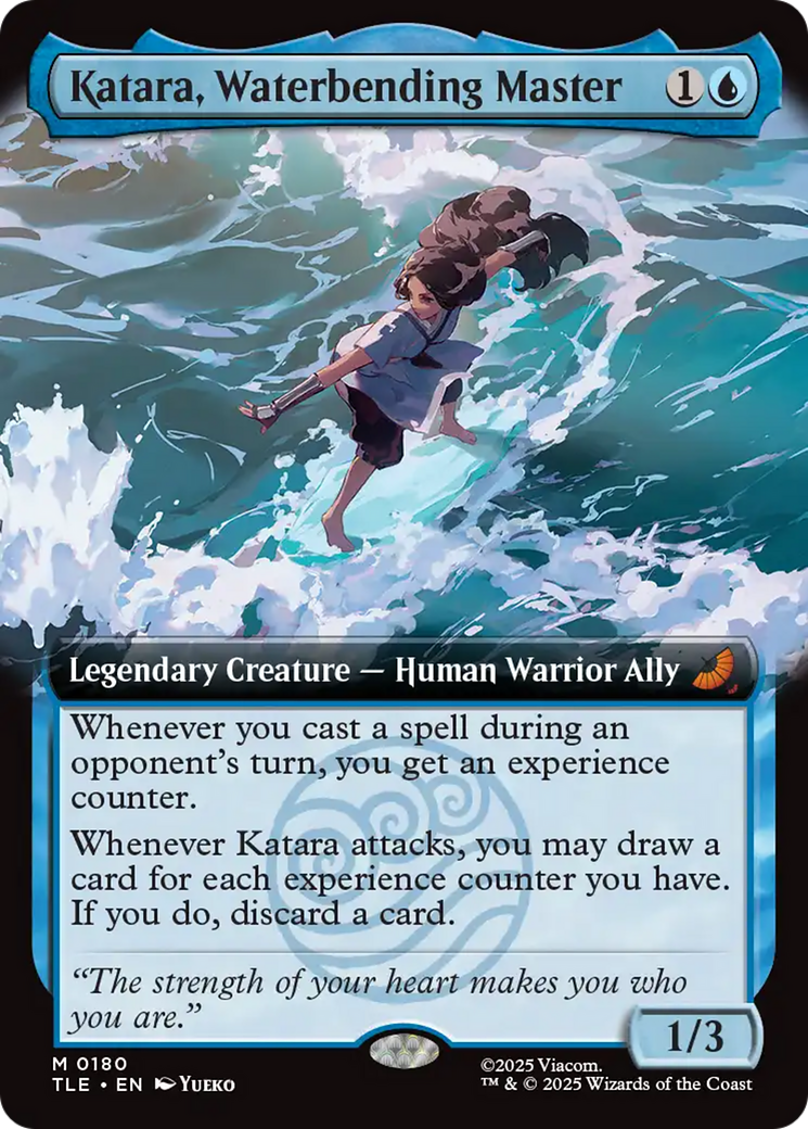 Katara, Waterbending Master (Extended Art) [Avatar: The Last Airbender: Eternal-Legal] | Exor Games Summserside