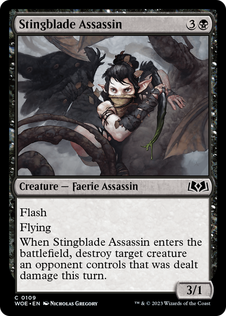 Stingblade Assassin [Wilds of Eldraine] | Exor Games Summserside