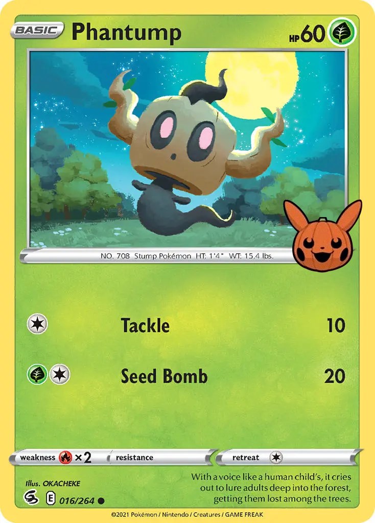 Phantump (016/264) [Trick or Trade] | Exor Games Summserside