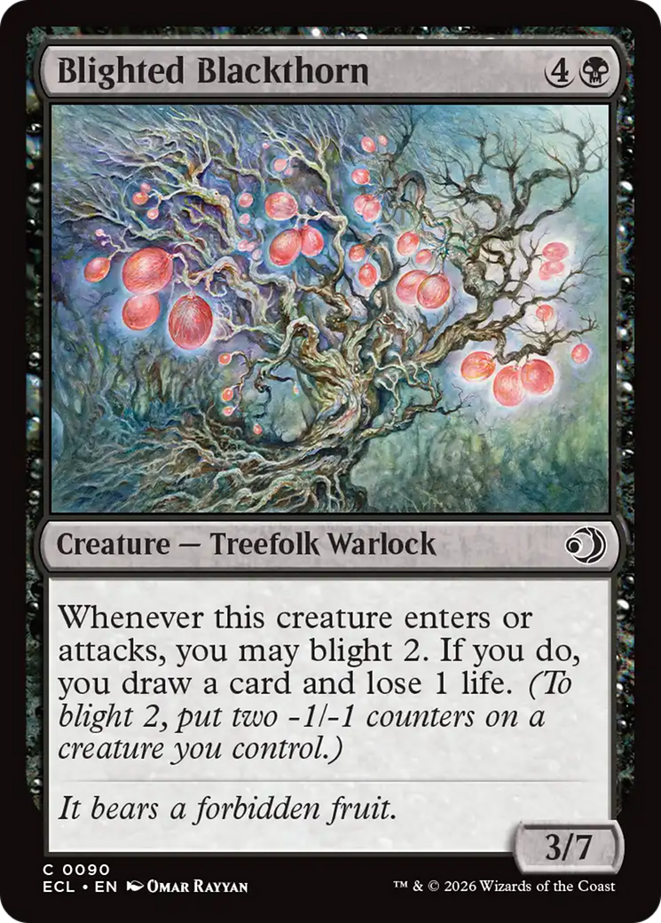 Blighted Blackthorn [Lorwyn Eclipsed] | Exor Games Summserside