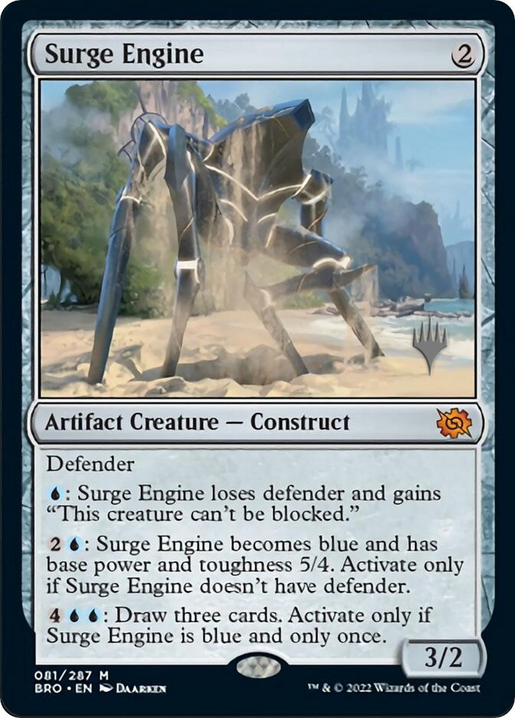 Surge Engine (Promo Pack) [The Brothers' War Promos] | Exor Games Summserside