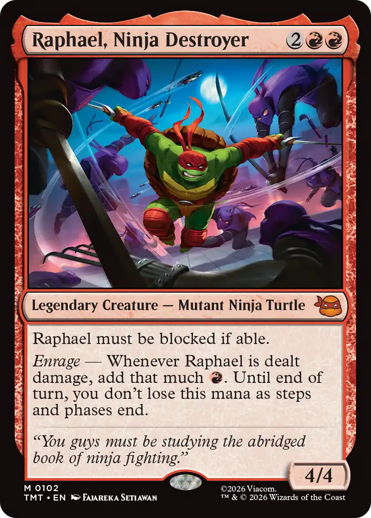 Raphael, Ninja Destroyer [Teenage Mutant Ninja Turtles] | Exor Games Summserside