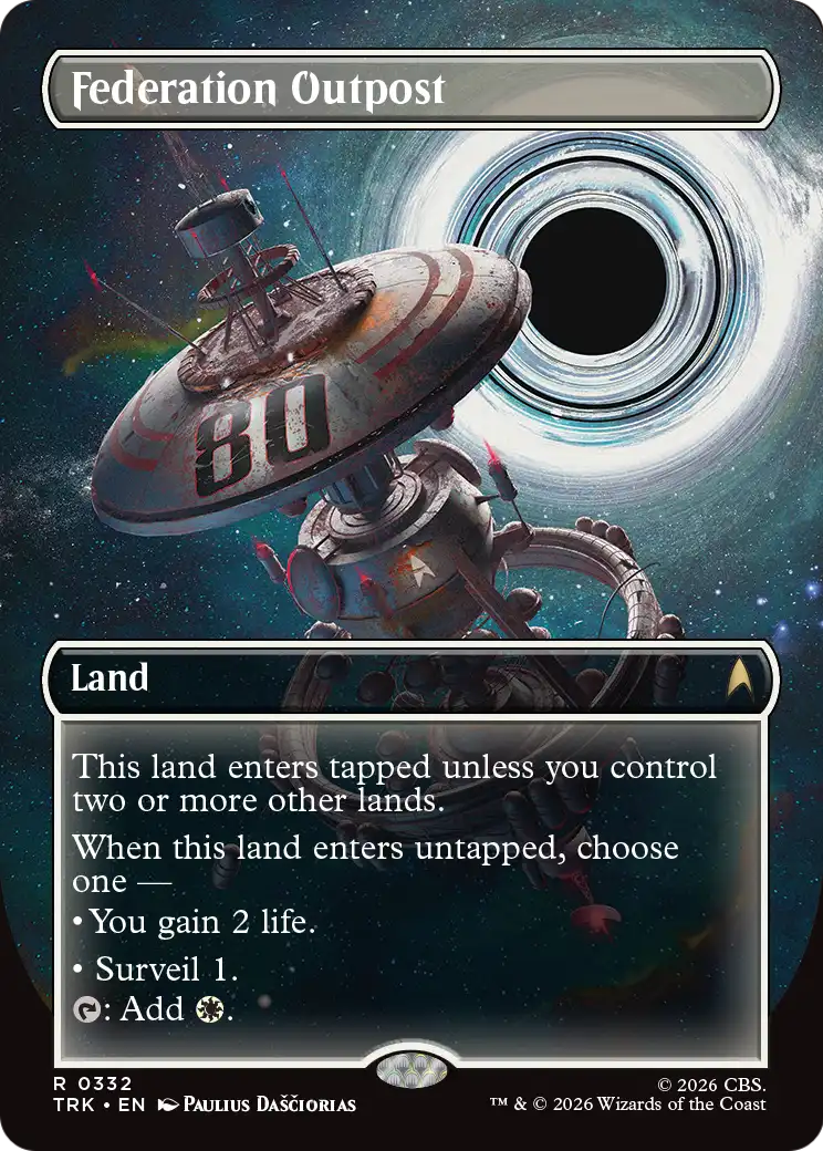 Federation Outpost (Borderless) [Star Trek] | Exor Games Summserside