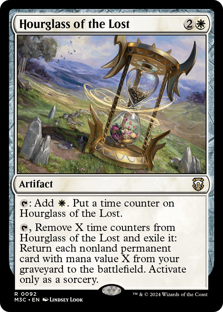 Hourglass of the Lost (Ripple Foil) [Modern Horizons 3 Commander] | Exor Games Summserside