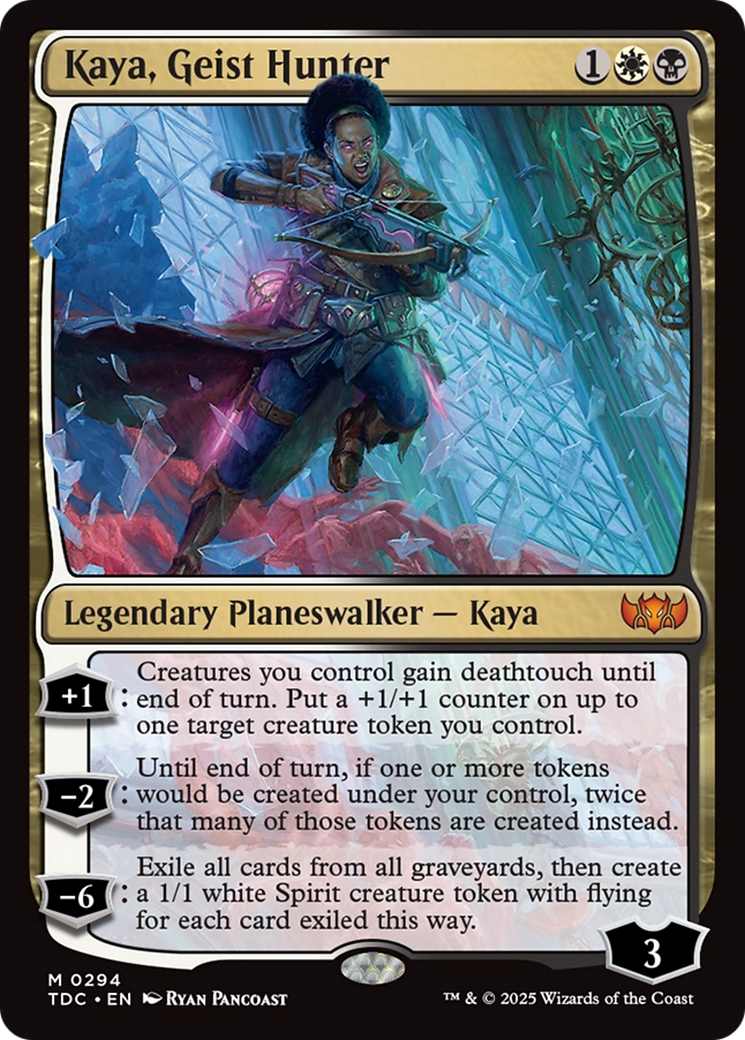 Kaya, Geist Hunter [Tarkir: Dragonstorm Commander] | Exor Games Summserside