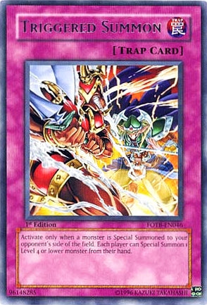 Triggered Summon [FOTB-EN046] Rare | Exor Games Summserside
