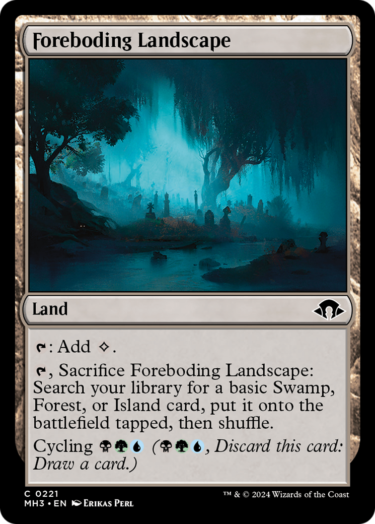 Foreboding Landscape [Modern Horizons 3] | Exor Games Summserside