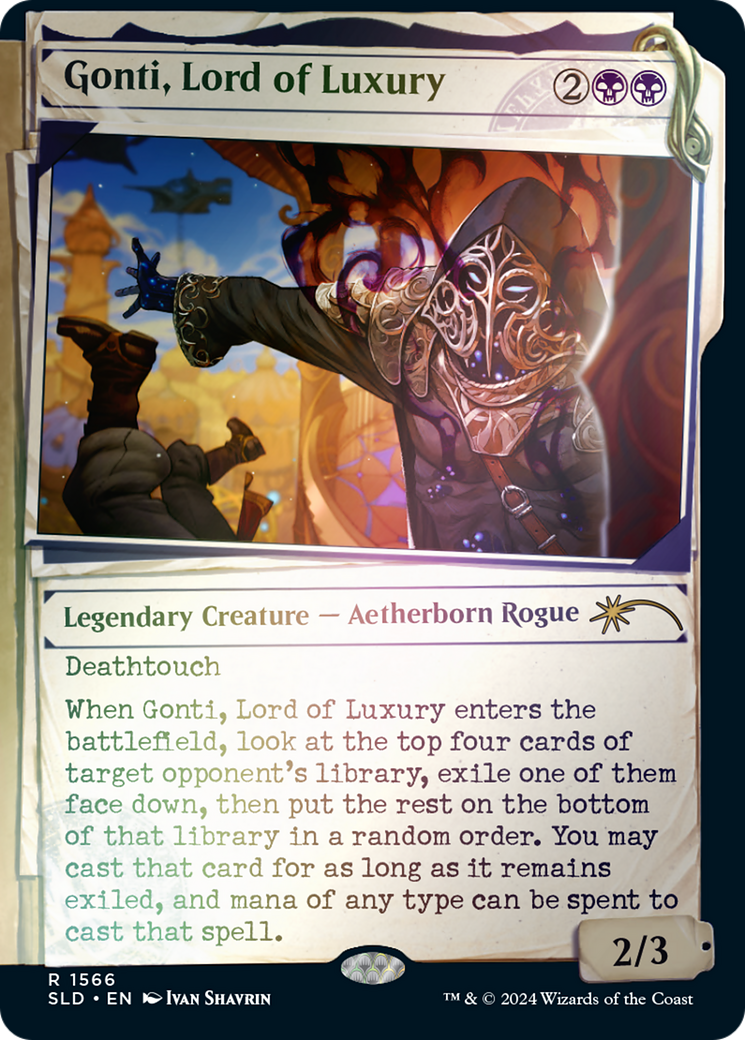 Gonti, Night Minister (Promo Pack) [Aetherdrift Promos] | Exor Games Summserside