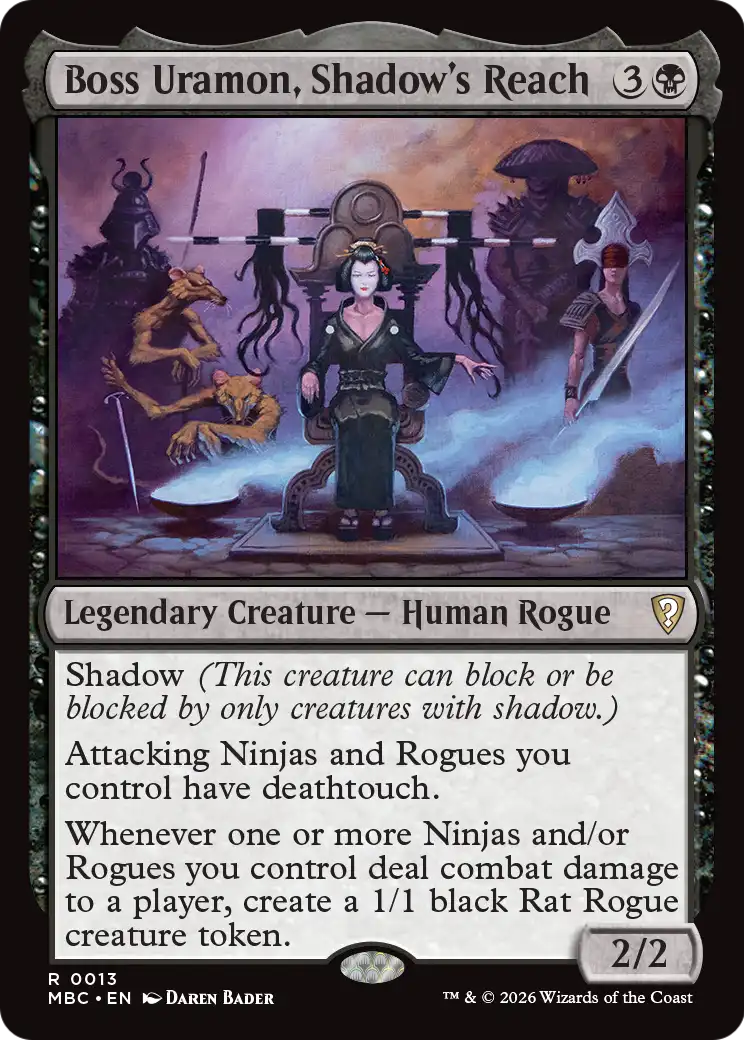 Boss Uramon, Shadow's Reach [Mystery Booster: Commander Edition] | Exor Games Summserside