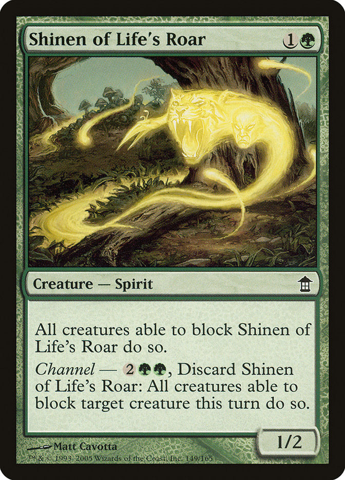 Shinen of Life's Roar [Saviors of Kamigawa] | Exor Games Summserside