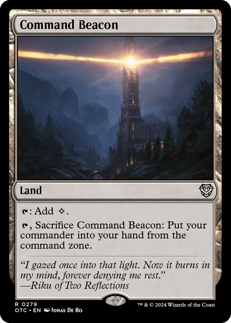 Command Beacon [Outlaws of Thunder Junction Commander] | Exor Games Summserside