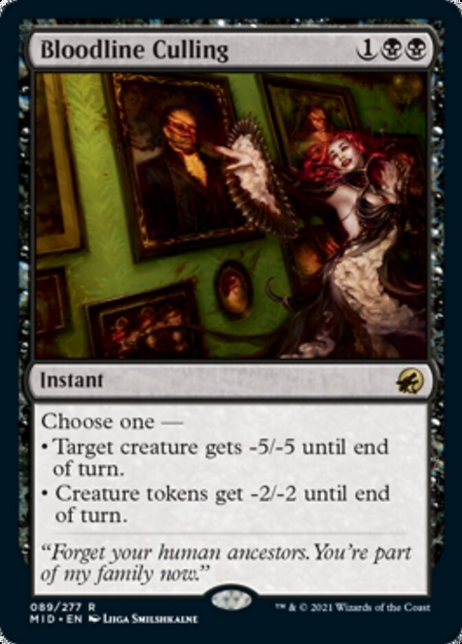 Bloodline Culling [Innistrad: Midnight Hunt] | Exor Games Summserside