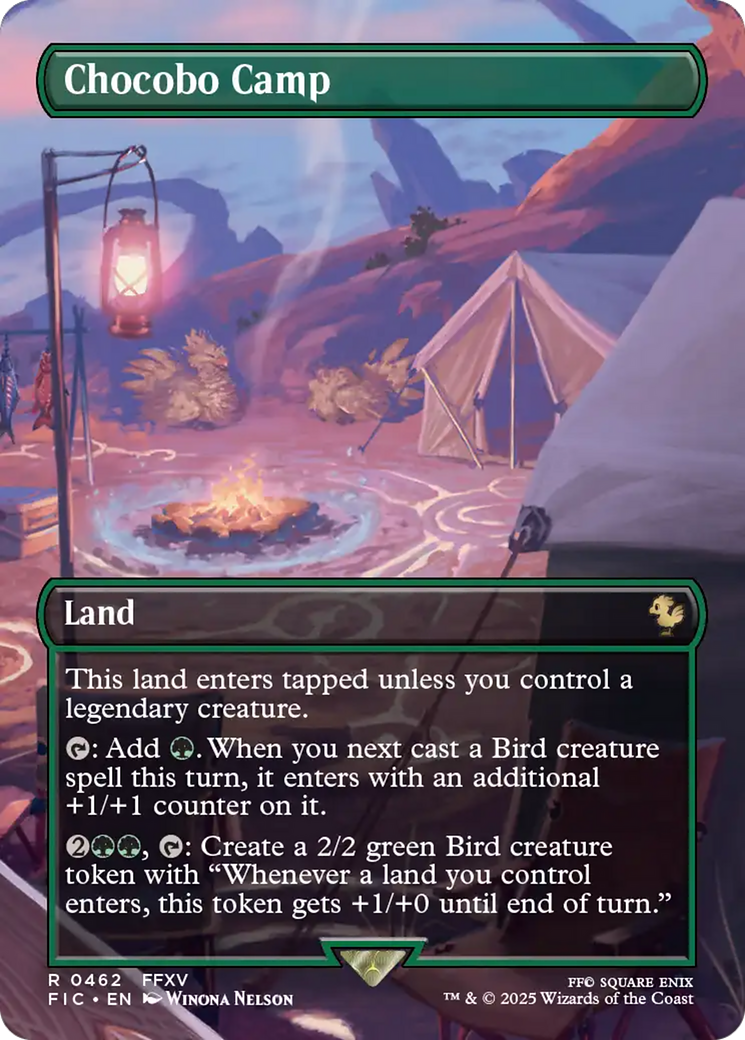 Chocobo Camp (Borderless) [FINAL FANTASY Commander] | Exor Games Summserside