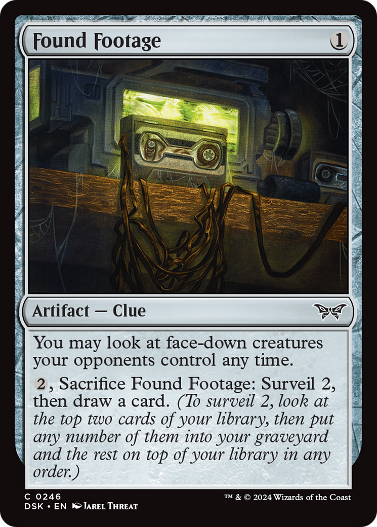 Found Footage [Duskmourn: House of Horror] | Exor Games Summserside