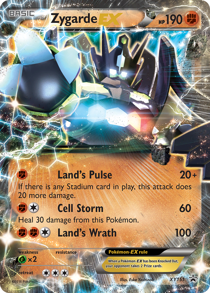 Zygarde EX (XY151) [XY: Black Star Promos] | Exor Games Summserside