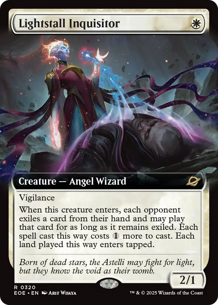 Lightstall Inquisitor (Extended Art) [Edge of Eternities] | Exor Games Summserside