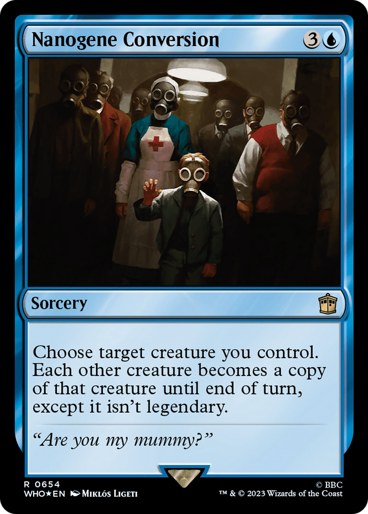 Nanogene Conversion (Surge Foil) [Doctor Who] | Exor Games Summserside