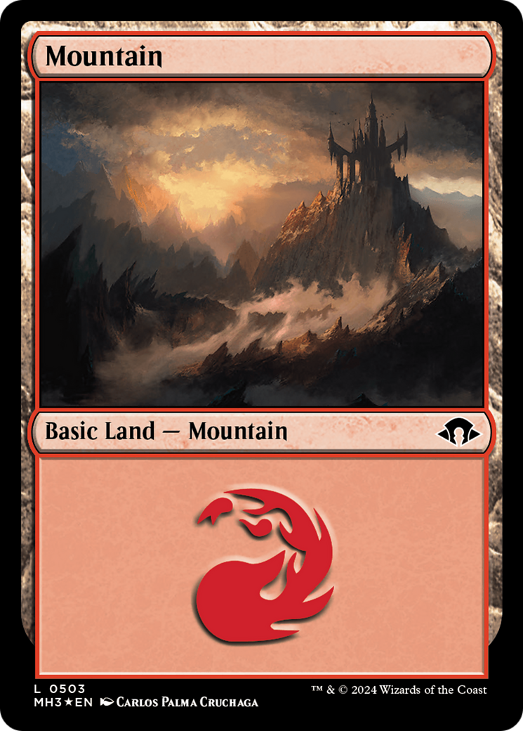 Mountain (0503) (Ripple Foil) [Modern Horizons 3] | Exor Games Summserside