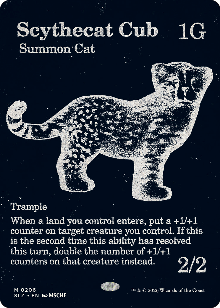 Scythecat Cub (0206) [Secret Lair x MSCHF: The Zeta Set] | Exor Games Summserside