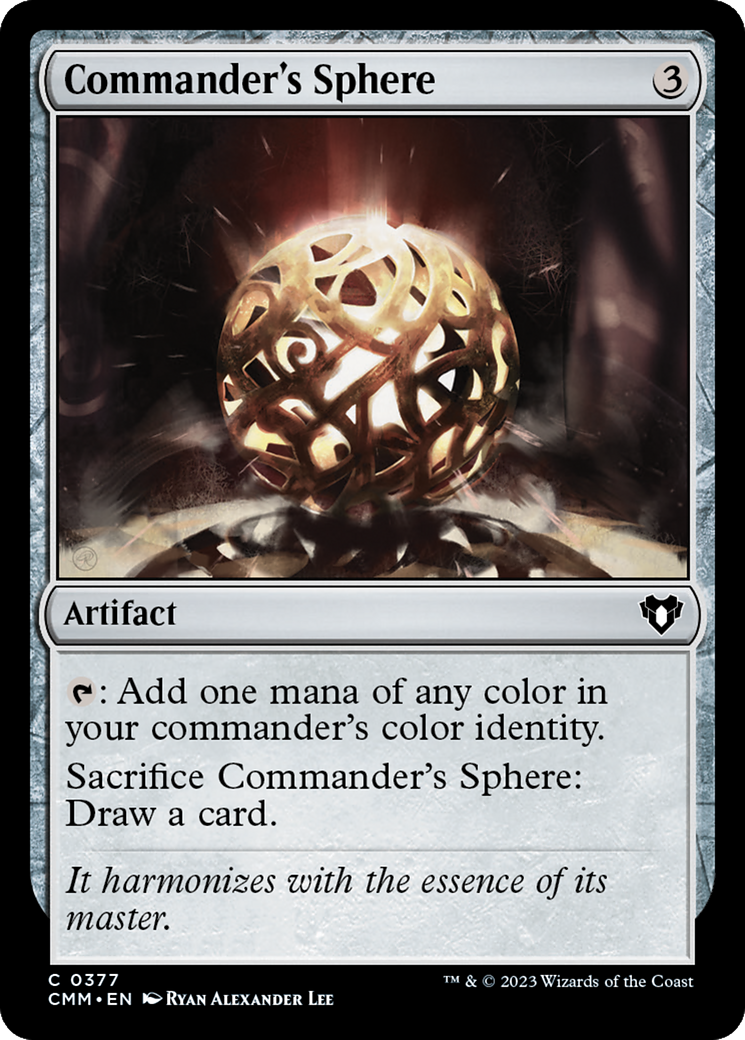 Commander's Sphere [Commander Masters] | Exor Games Summserside