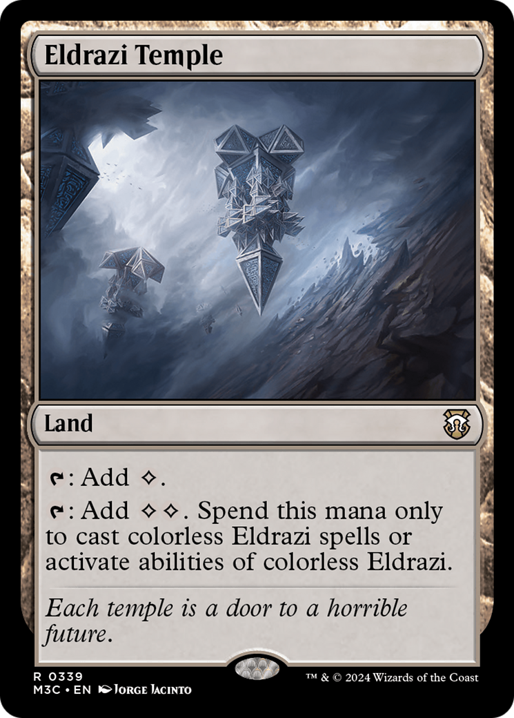 Eldrazi Temple (Ripple Foil) [Modern Horizons 3 Commander] | Exor Games Summserside