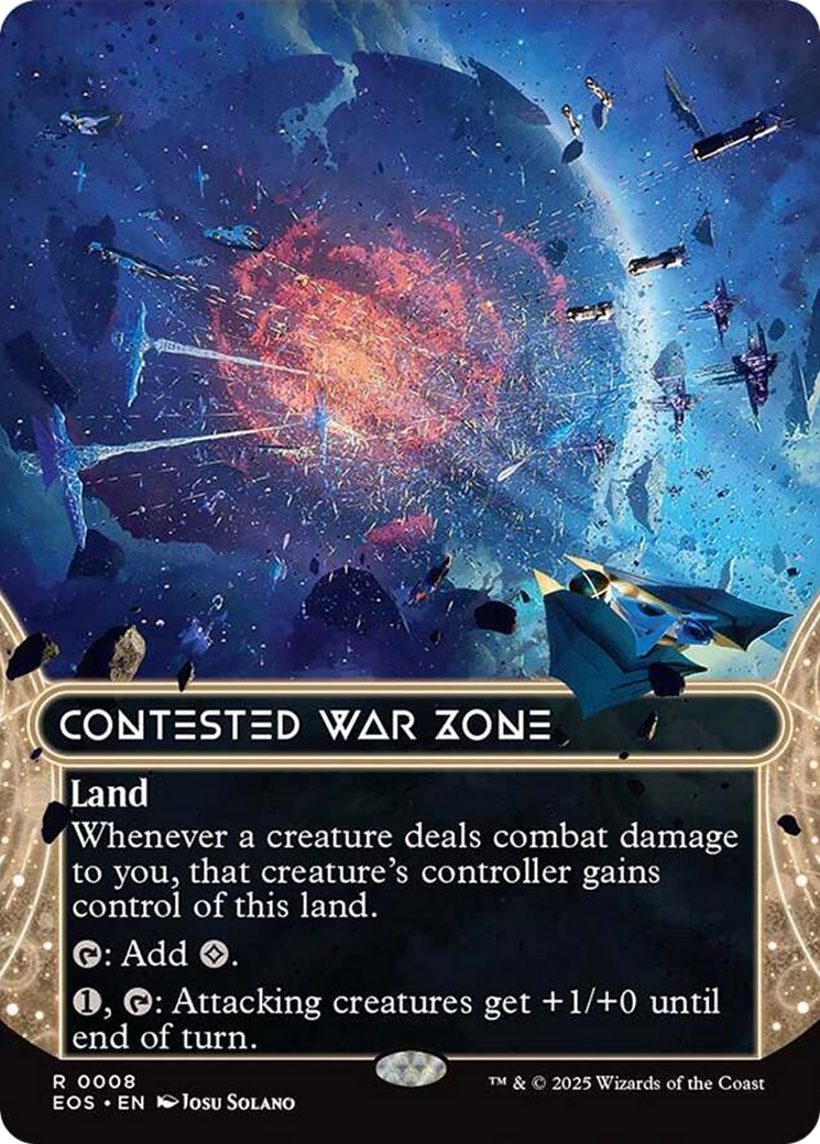 Contested War Zone (0008) (Borderless) [Edge of Eternities: Stellar Sights] | Exor Games Summserside
