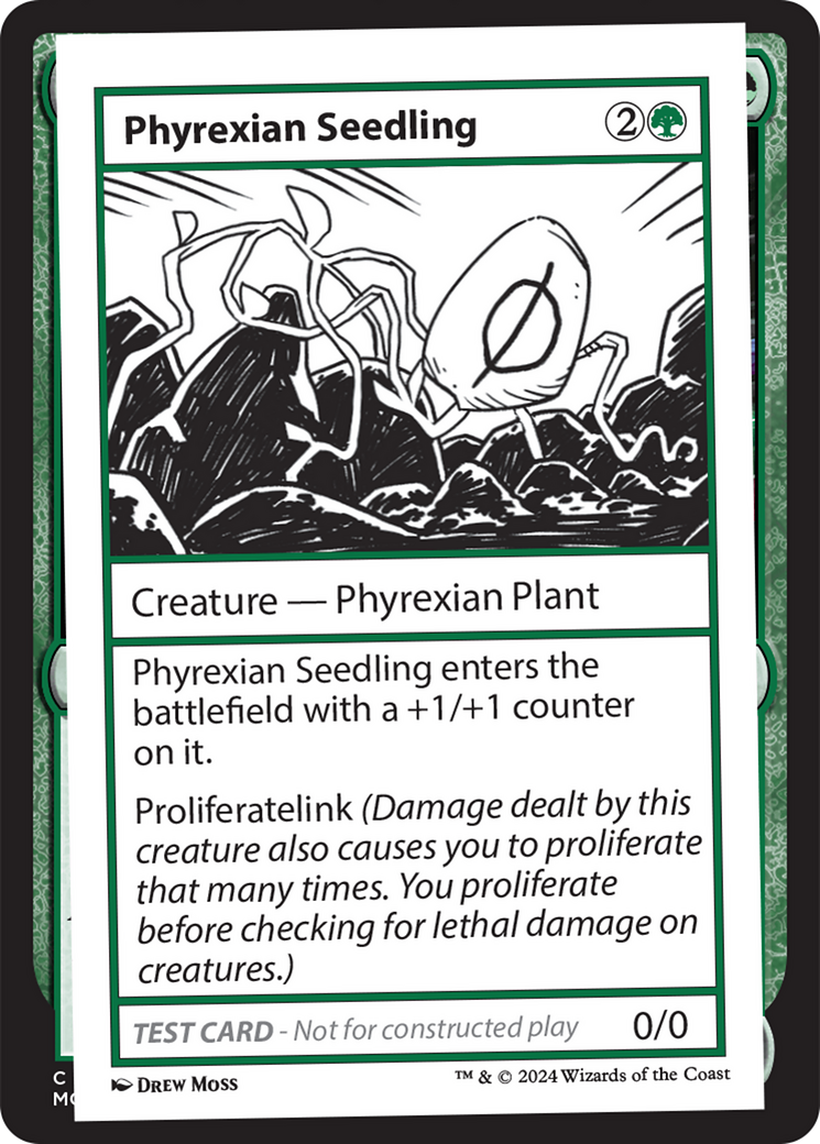 Phyrexian Seedling [Mystery Booster 2 Playtest Cards] | Exor Games Summserside