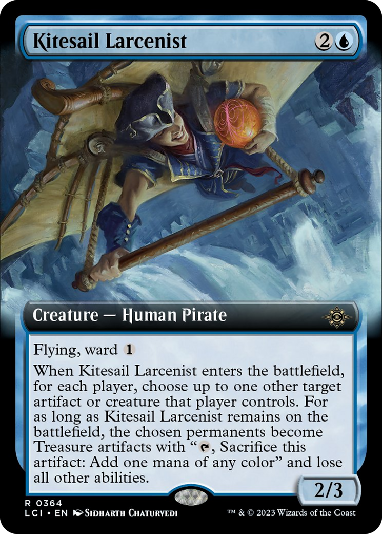 Kitesail Larcenist (Extended Art) [The Lost Caverns of Ixalan] | Exor Games Summserside