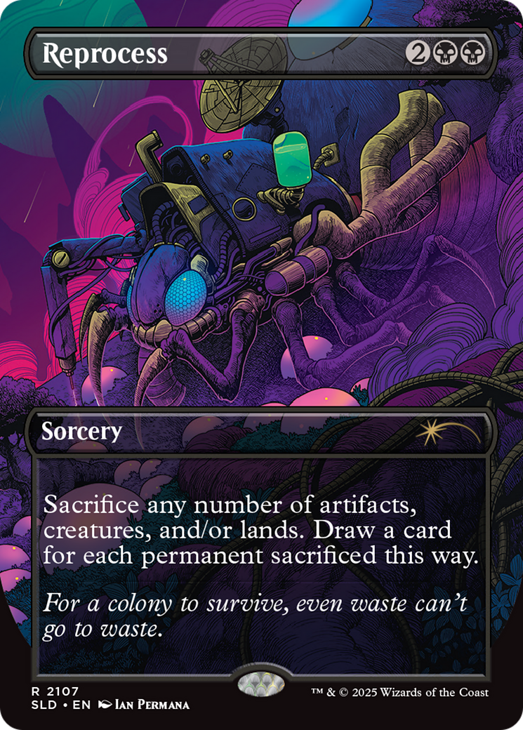 Reprocess (Galaxy Foil) [Secret Lair Drop Series] | Exor Games Summserside