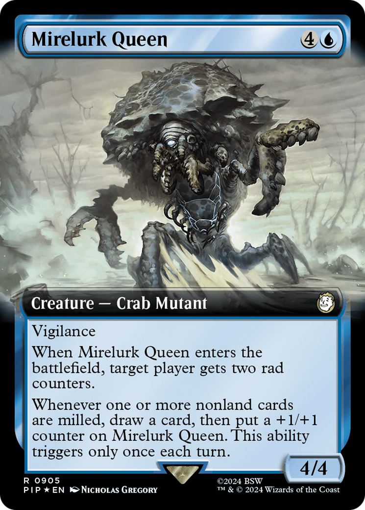 Mirelurk Queen (Extended Art) (Surge Foil) [Fallout] | Exor Games Summserside