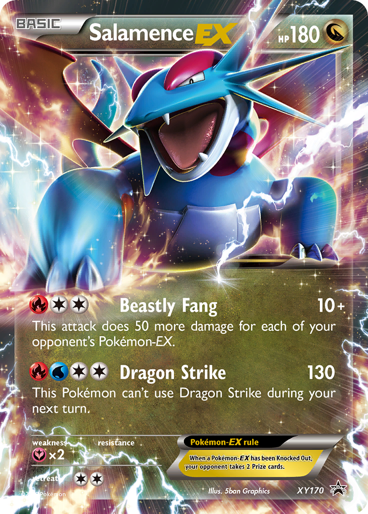 Salamence EX (XY170) [XY: Black Star Promos] | Exor Games Summserside