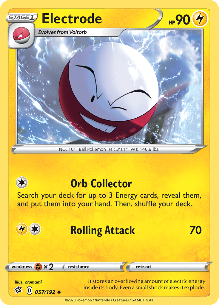 Electrode (057/192) [Sword & Shield: Rebel Clash] | Exor Games Summserside