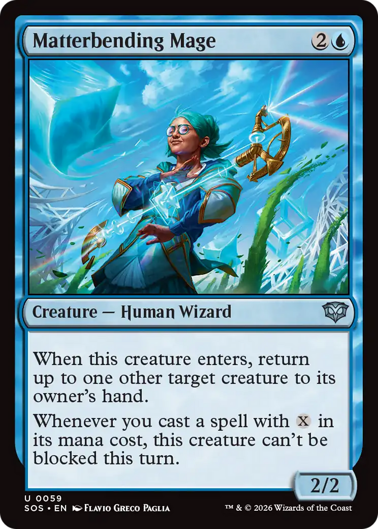 Matterbending Mage [Secrets of Strixhaven] | Exor Games Summserside