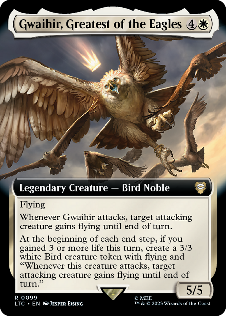 Gwaihir, Greatest of the Eagles (Extended Art) [The Lord of the Rings: Tales of Middle-Earth Commander] | Exor Games Summserside