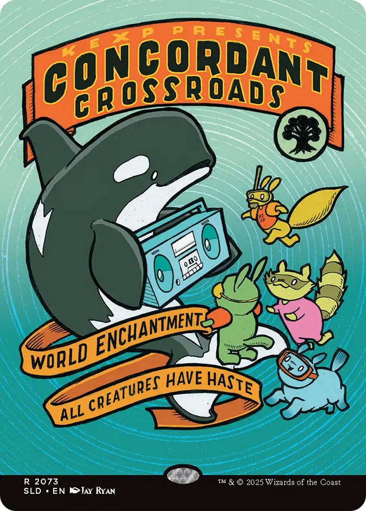 Concordant Crossroads (2073) (Rainbow Foil) [Secret Lair Drop Series] | Exor Games Summserside