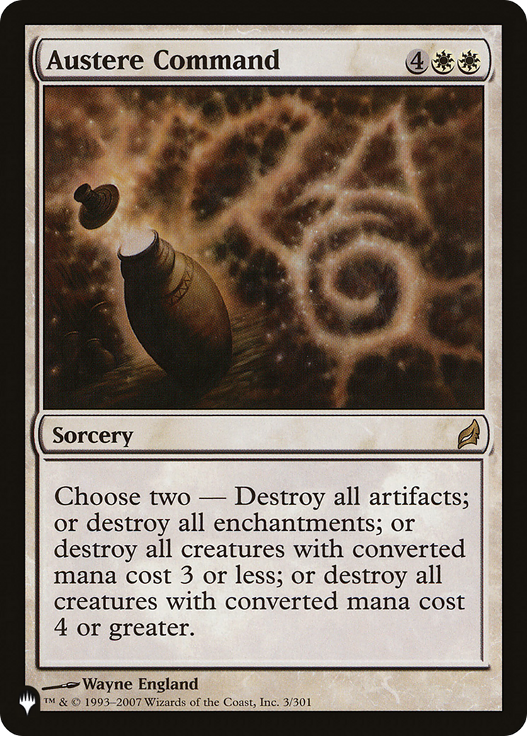 Austere Command (Surge Foil) [Marvel Super Heroes Commander] | Exor Games Summserside