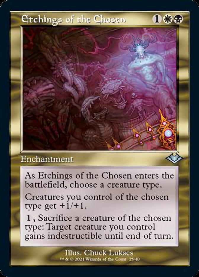 Etchings of the Chosen (Retro) [Modern Horizons] | Exor Games Summserside