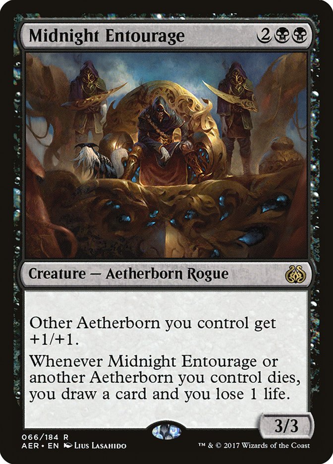 Midnight Entourage [Aether Revolt] | Exor Games Summserside