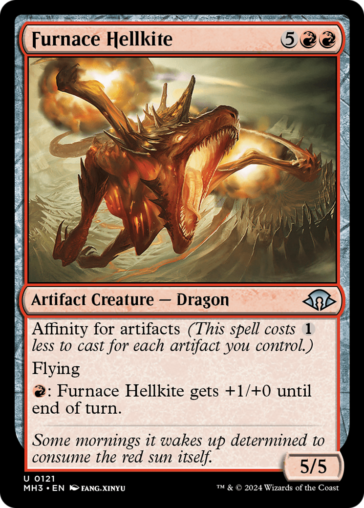 Furnace Hellkite [Modern Horizons 3] | Exor Games Summserside