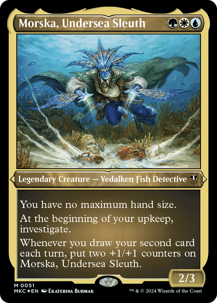 Morska, Undersea Sleuth (Display Commander) [Murders at Karlov Manor Commander] | Exor Games Summserside
