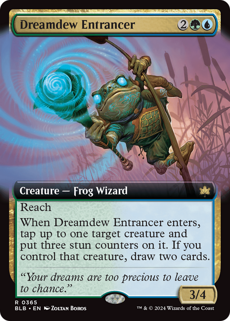 Dreamdew Entrancer (Extended Art) [Bloomburrow] | Exor Games Summserside