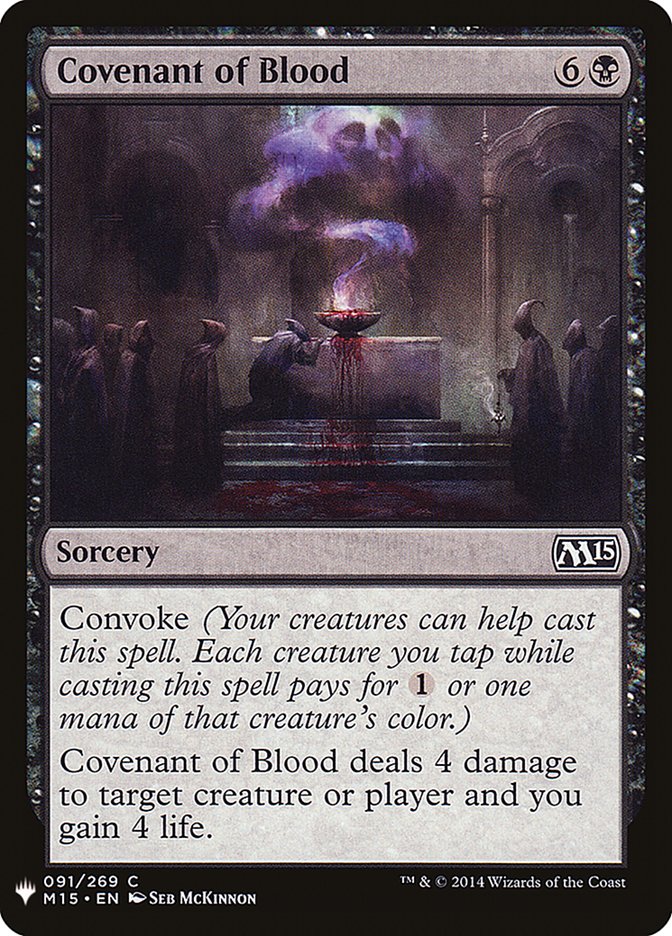 Covenant of Blood [Mystery Booster] | Exor Games Summserside