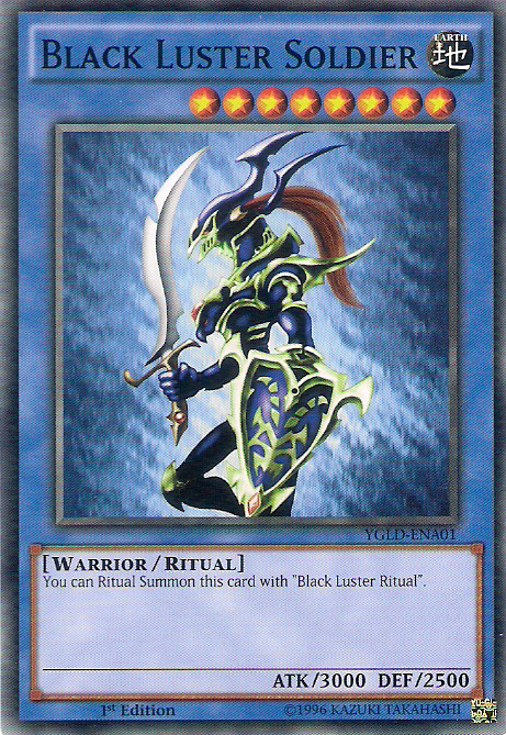 Black Luster Soldier [YGLD-ENA01] Common | Exor Games Summserside