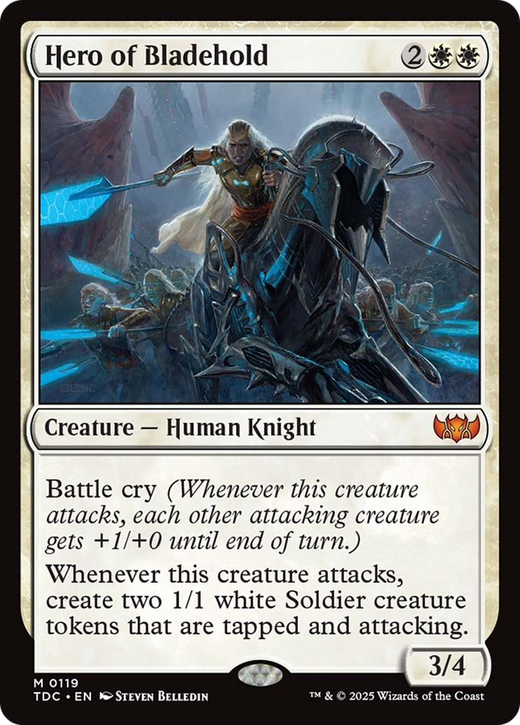 Hero of Bladehold [Tarkir: Dragonstorm Commander] | Exor Games Summserside