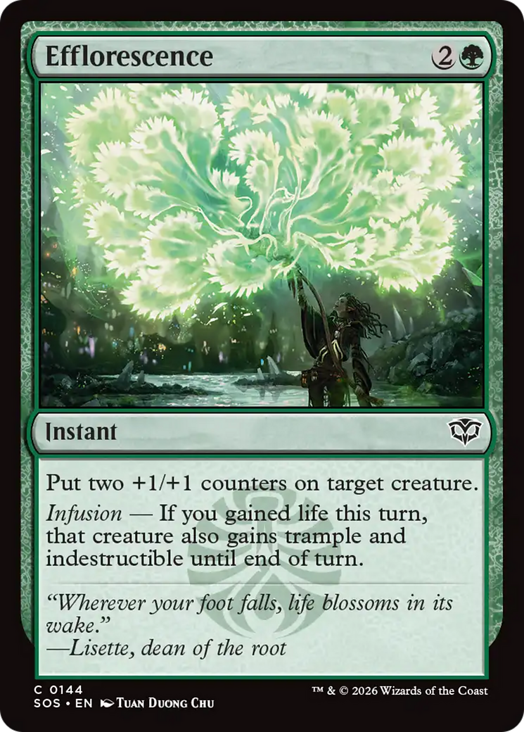 Efflorescence [Secrets of Strixhaven] | Exor Games Summserside