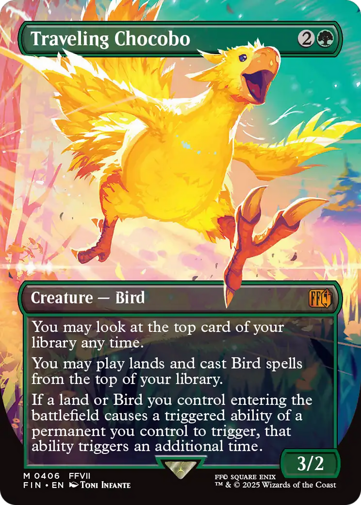 Traveling Chocobo (Borderless) [FINAL FANTASY] | Exor Games Summserside