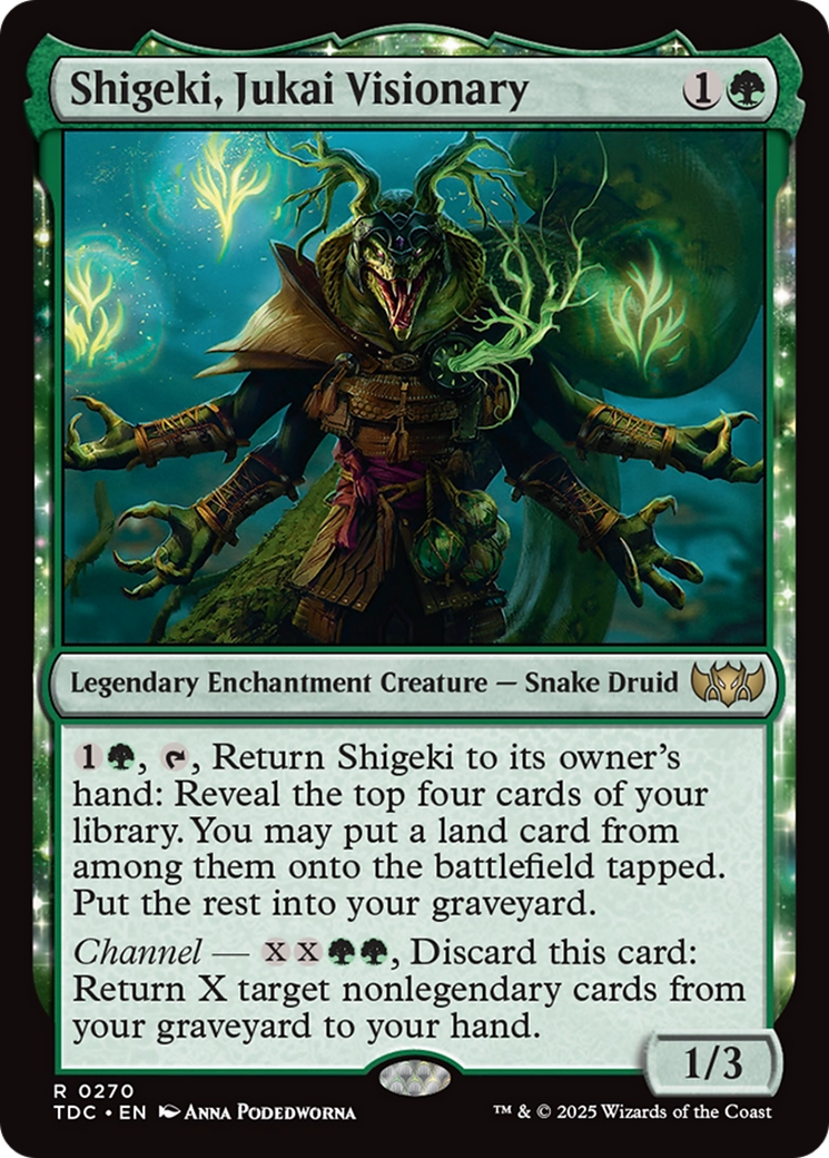 Shigeki, Jukai Visionary [Tarkir: Dragonstorm Commander] | Exor Games Summserside