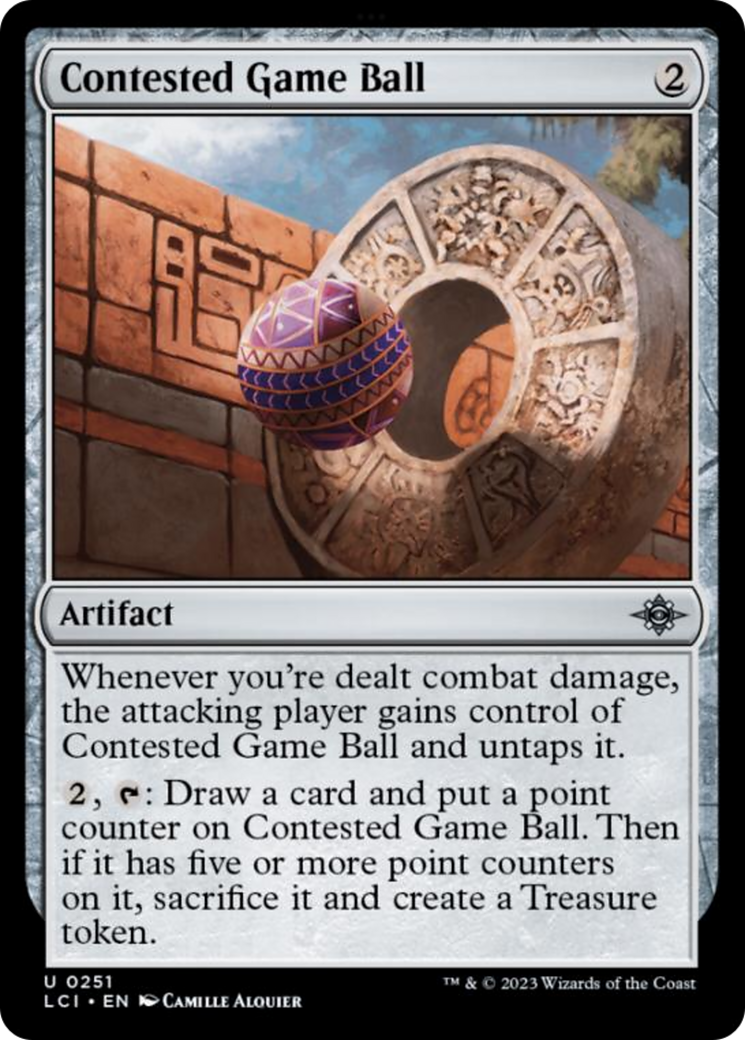 Contested Game Ball [The Lost Caverns of Ixalan] | Exor Games Summserside