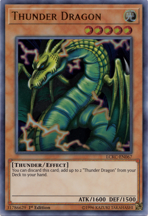 Thunder Dragon [LCKC-EN067] Ultra Rare | Exor Games Summserside