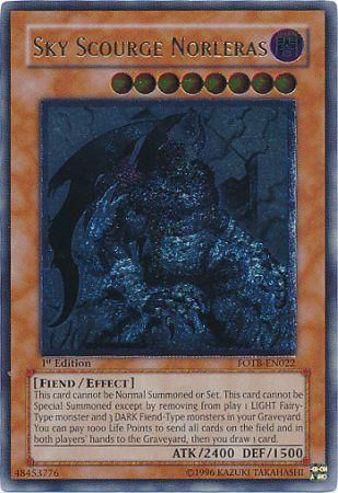 Sky Scourge Norleras [FOTB-EN022] Ultimate Rare | Exor Games Summserside